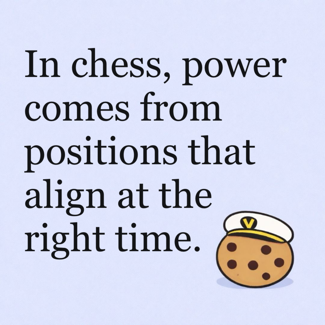 Power Is the Timing of Positions