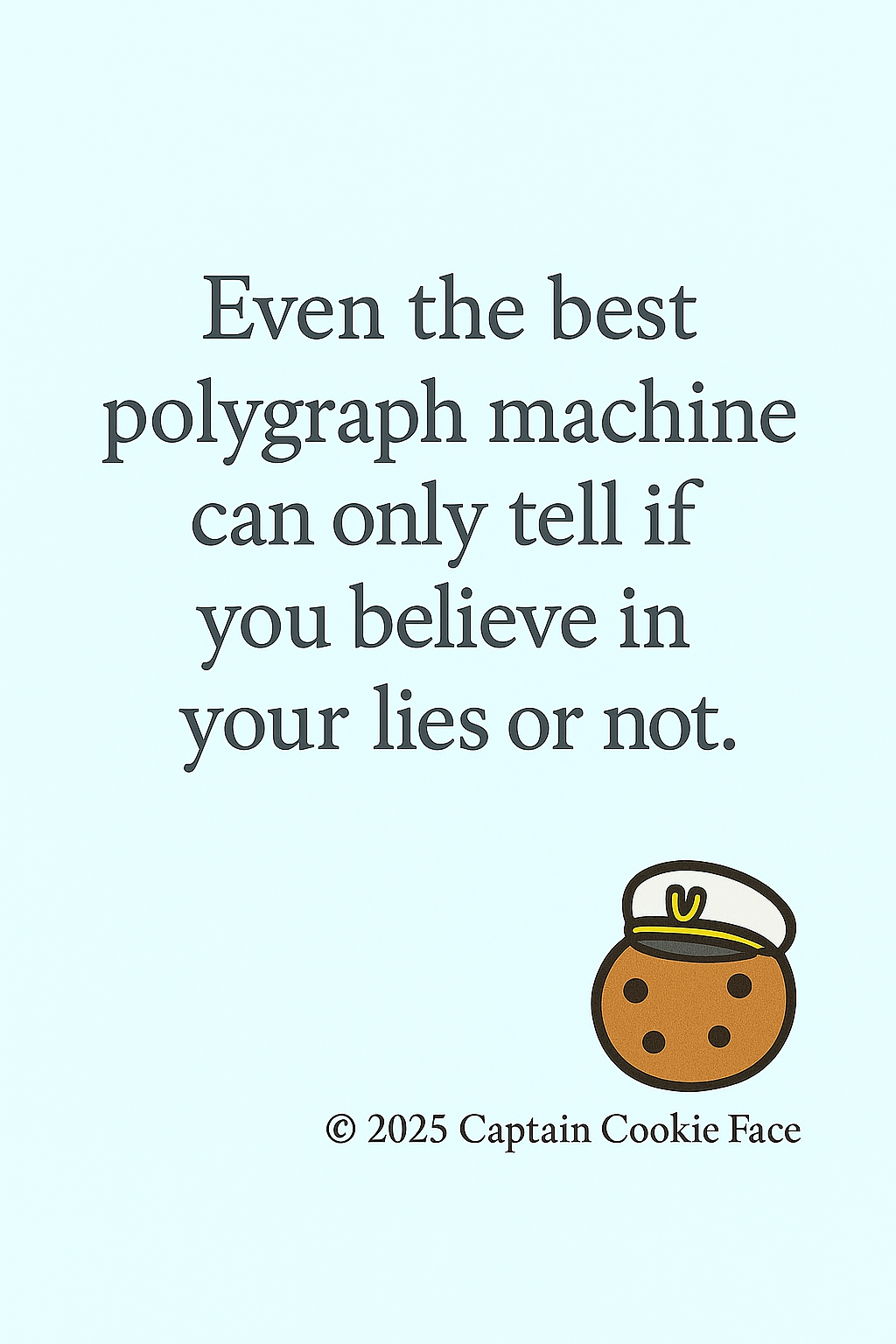 Even the best polygraph machine
