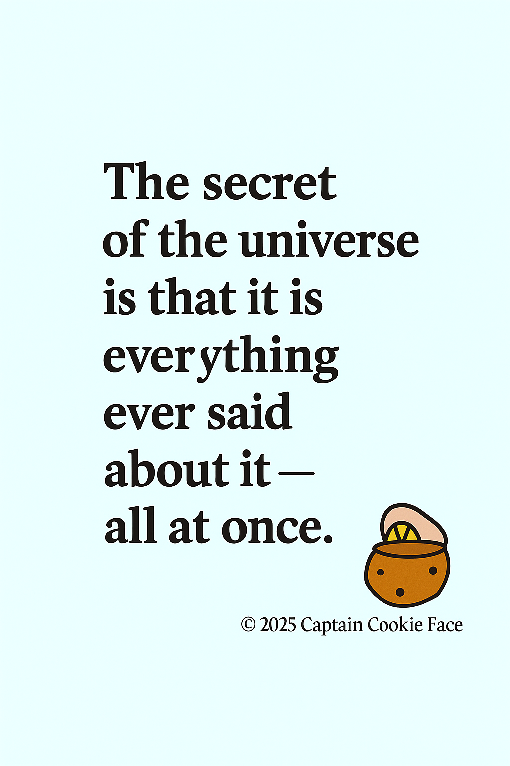 The secret of the universe